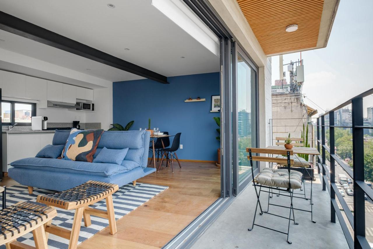 Modern Apartments La Condesa Pet Friendly Mexico City Exteriör bild