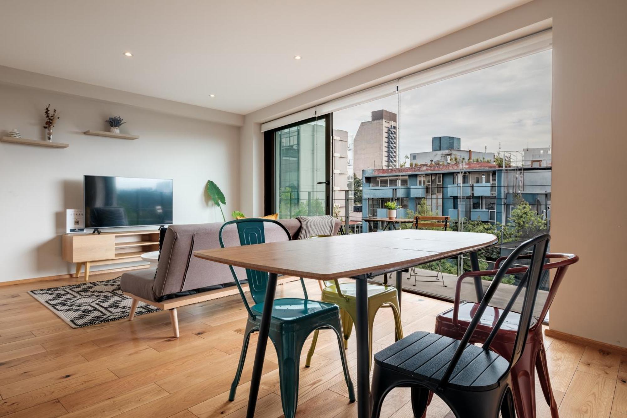 Modern Apartments La Condesa Pet Friendly Mexico City Exteriör bild