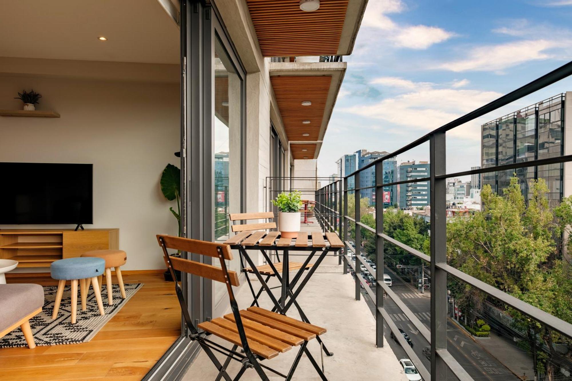 Modern Apartments La Condesa Pet Friendly Mexico City Exteriör bild